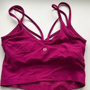 lululemon athletica Magenta Sports Bra